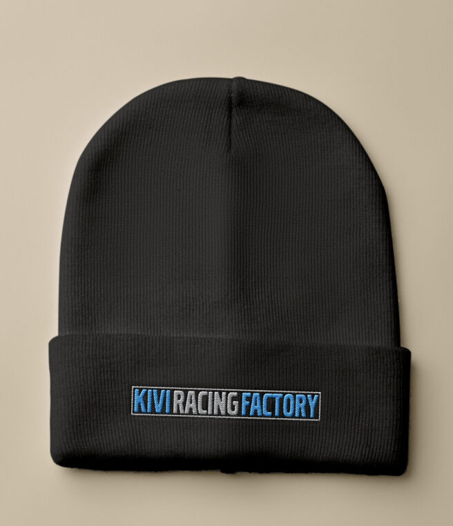 Czapka zimowa z haftem Kivi Racing Factory
