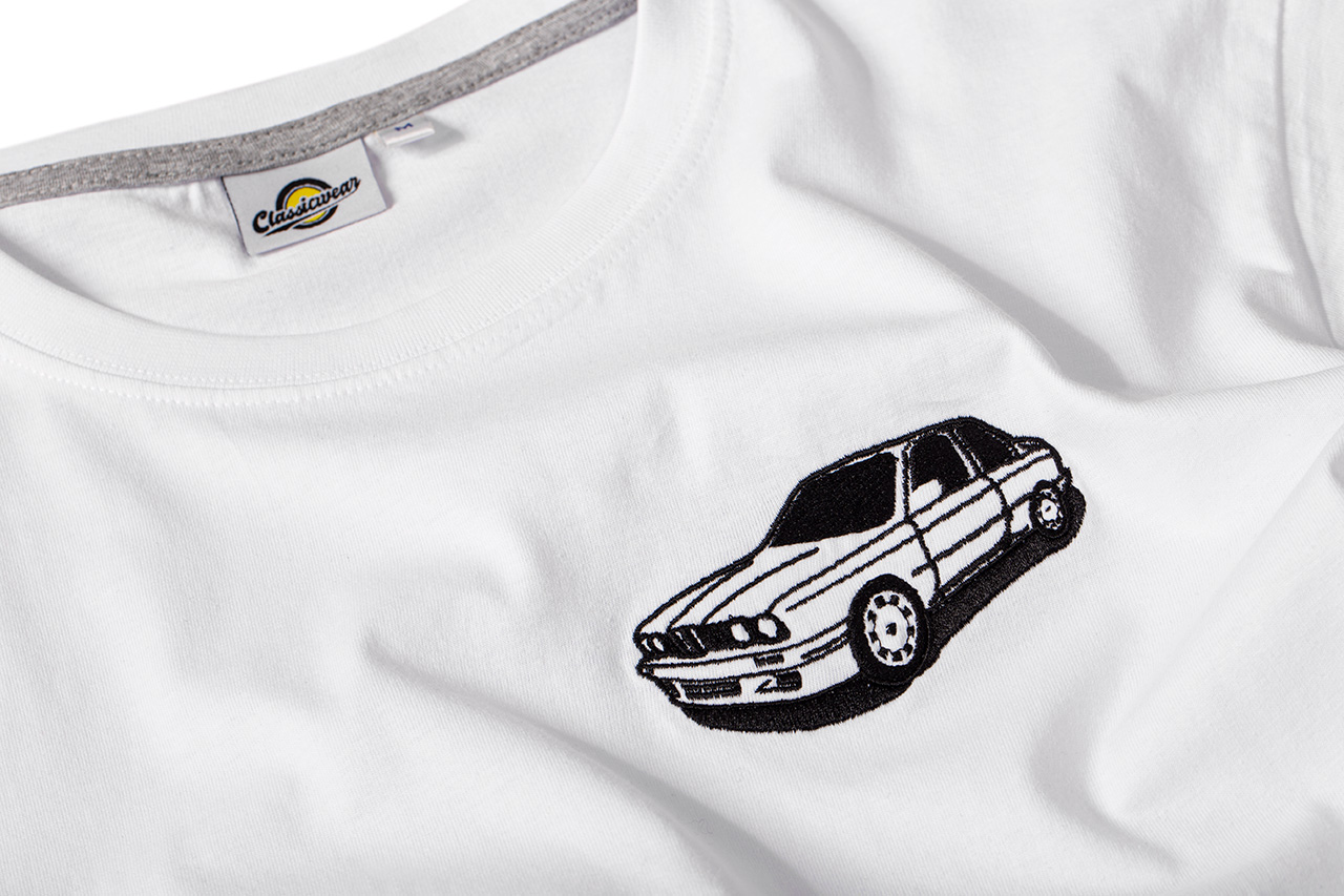 Koszulka bawełniana bmw e30 - obrazek 2