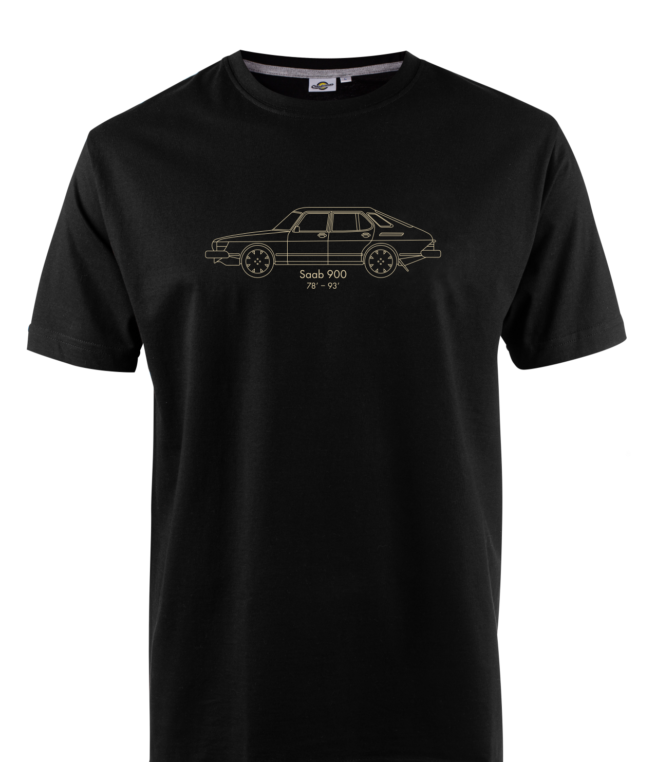 Koszulka z nadrukiem SAAB 900