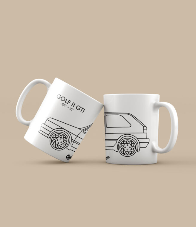 Kubek z nadrukiem Golf II GTI