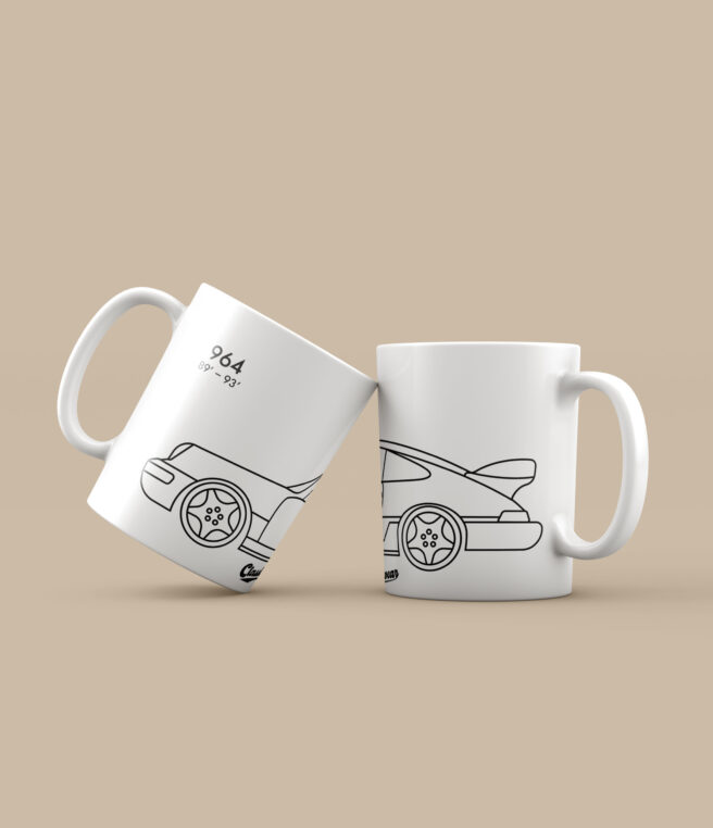 Kubek z nadrukiem Porsche 964